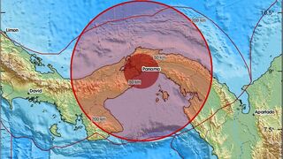 zemetrasenie Panama