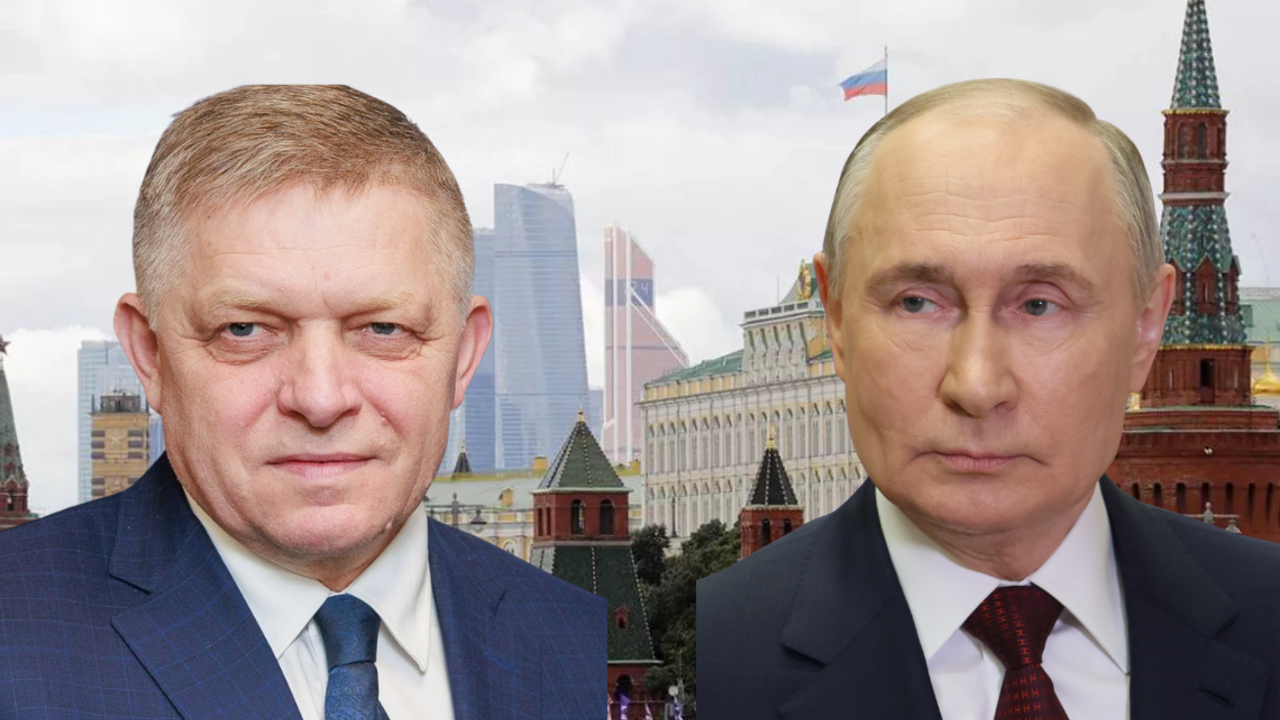 Putin Fico Kremeľ