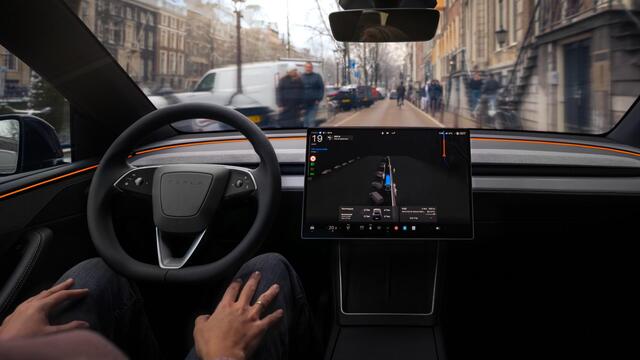 Tesla šoférovanie