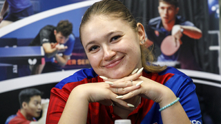 Reprezentantka SR v stolnom tenise Tatiana Kukuľková 