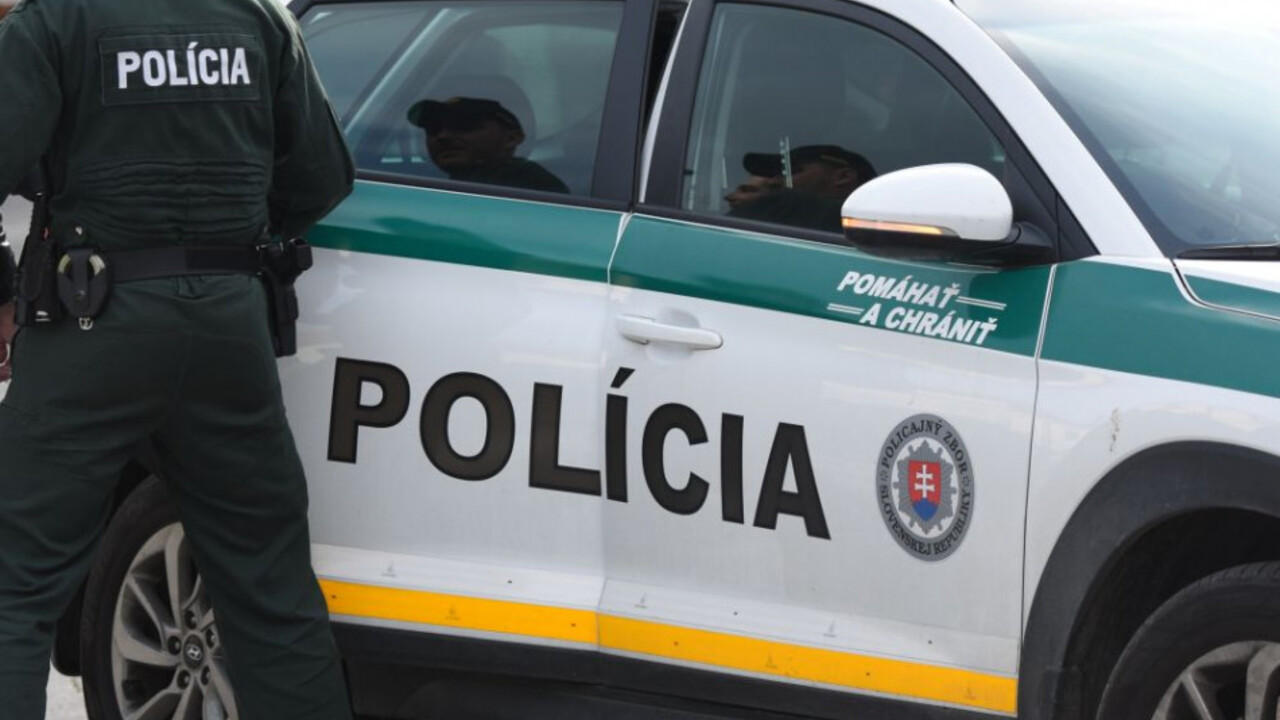 polícia policajt auto