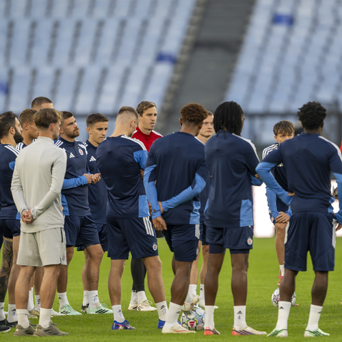 Slovan Rím tréning