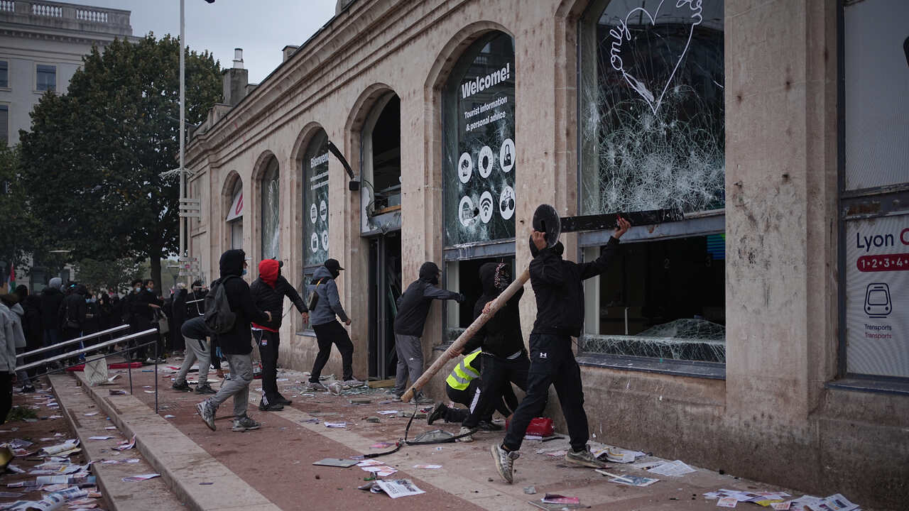 Francúzsko protest