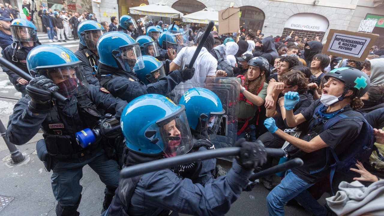 Protesty Taliansko