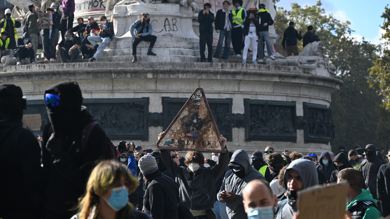 francuzsko protest