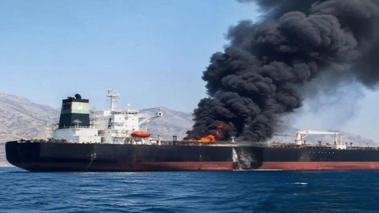 tanker požiar