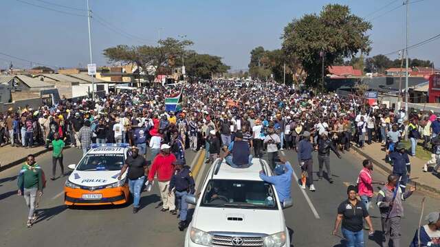 protesty Durban