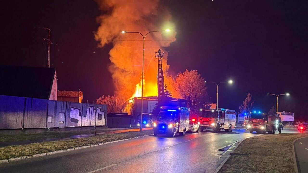 požiar Košice