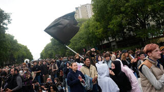 protest Francúzsko