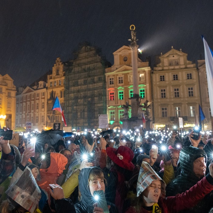 cesko protest media