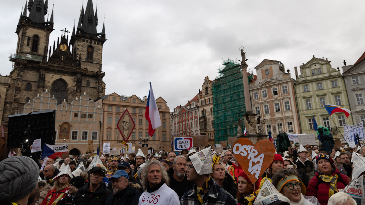  Praha protest