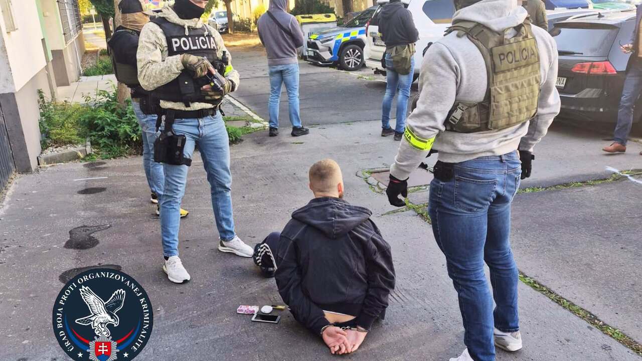 polícia úbok