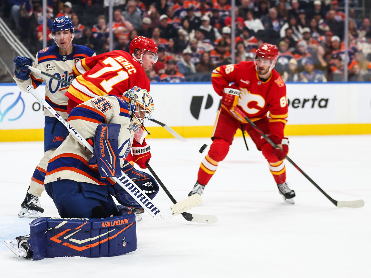 Kanada Hokej NHL Edmonton Calgary Nemec