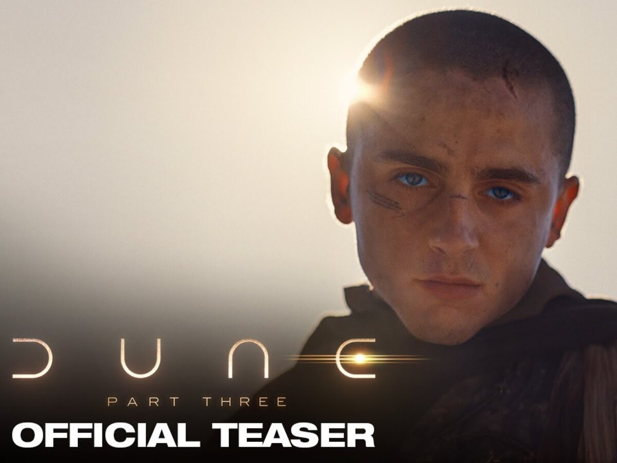 Duna 3 - Timothée Chalamet 