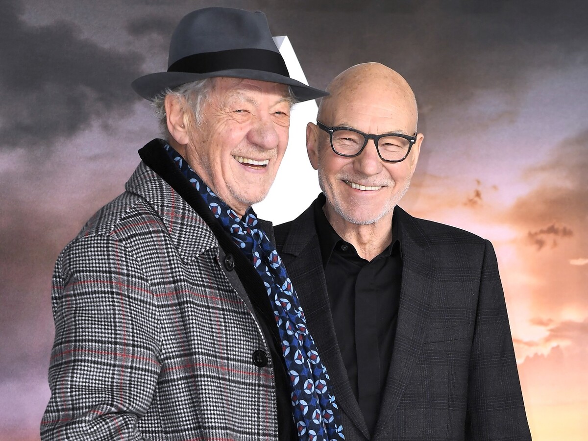 Ian McKellen and Patrick Stewart