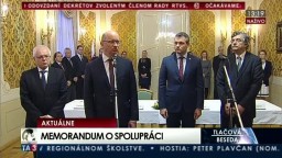 TB pri príležitosti podpisu Memoranda medzi Úradom podpredsedu vlády a tromi bratislavskými univerzitami