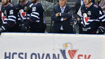 Hokejový Slovan mení trénera, Říha po zlých výsledkoch končí
