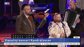 Kandráčovci spievali vianočné koledy v bratislavskej katedrále