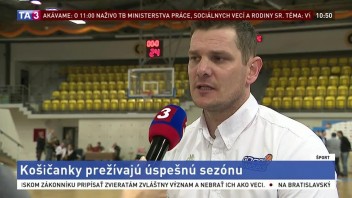 Tréner P. Jankovič o úspešnej sezóne Good Angels Košice