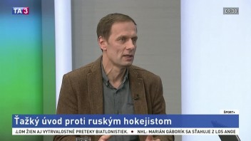 HOSŤ V ŠTÚDIU: Ľ. Pokovič o hokejovom súboji Slovenska a Ruska na ZOH