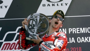 Lorenzo prvýkrát triumfoval v tíme Ducati, ovládol VC Talianska