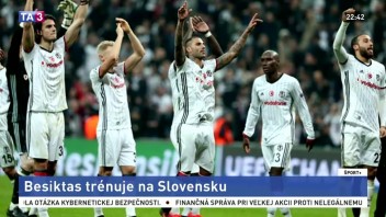 Besiktas trénuje na Slovensku, futbalisti si podmienky pochvaľujú