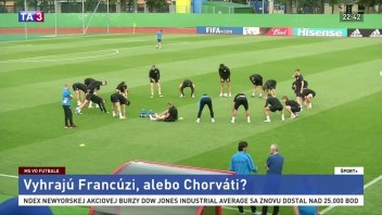 S. Slovák o finále medzi Francúzskom a Chorvátskom
