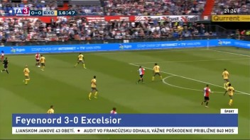 Feyenoord jednoznačne vyhral, mužom zápasu bol skúsený Van Persie