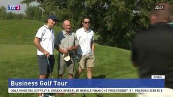 Finále Business Golf Tour prilákalo aj známych hokejistov