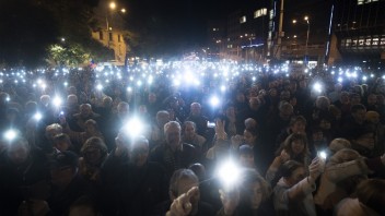 Fotogaléria: Takto sa protestovalo v slovenských uliciach