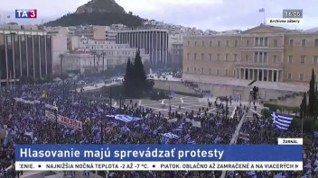 Grécko očakáva protesty, dôvodom je hlasovanie parlamentu