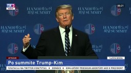 TB D. Trumpa po samite s Kim Čong-unom v Hanoji