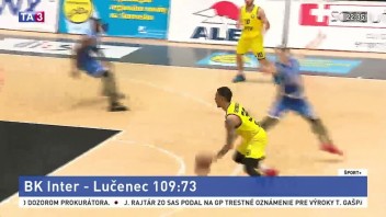Basketbalisti Interu privítali Lučenec, potvrdili pozíciu favorita
