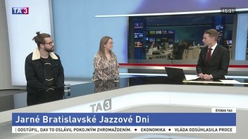 ŠTÚDIO TA3: K. Lipová a M. Štefánik o jazzovom festivale