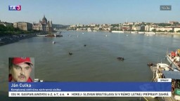 Pri vyťahovaní vraku z Dunaja zasiahli aj slovenskí záchranári