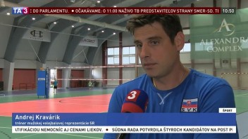 Tréner A. Kravárik o majstrovstvách Európy vo volejbale