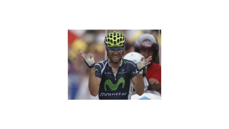 Španiel Valverde triumfoval v 17. etape, Wiggins stále žltý