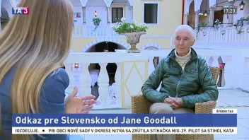 ŠTÚDIO TA3: Biologička J. Goodall a jej odkaz pre Slovensko