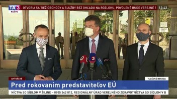 TB M. Lajčáka V. Bilčíka a T. Valáška o príprave na rokovanie EÚ