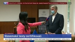 Člen krízového štábu R. Mistrík o slovenských testoch na koronavírus