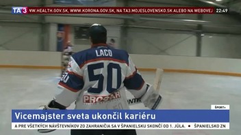 Brankár J. Laco o ukončení svojej bohatej hokejovej kariéry