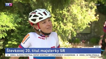 Cyklistka J. Števková o svojej kariére aj o podmienkach v cyklistike