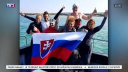 Slovenská šesťčlenná štafeta plavkýň pokorila La Manche