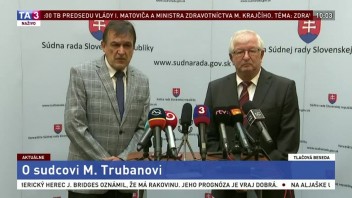 TB J. Mazáka a J. Hrubalu o disciplinárnom konaní proti sudcovi M. Trubanovi