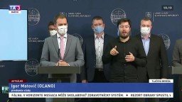 TB I. Matoviča a ministrov po rokovaní ÚKŠ o lockdowne a testovaní