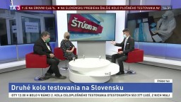 ŠTÚDIO TA3: S. Pastoreková a V. Krčméry o koronavíruse i testovaní