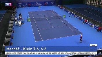 Marterer zdolal Hoanga, prebojoval sa do finále Slovak Open