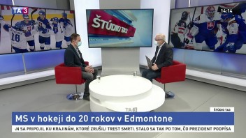 ŠTÚDIO TA3: Tréner Ľ. Pokovič o MS v hokeji do 20 rokov