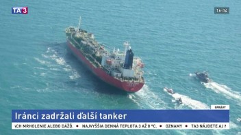 Plavidlo prepravovalo tisícky ton etanolu, Irán tanker zadržal