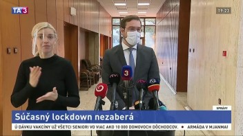 TB ministra zdravotníctva M. Krajčího aj o lockdowne a jeho kontrole